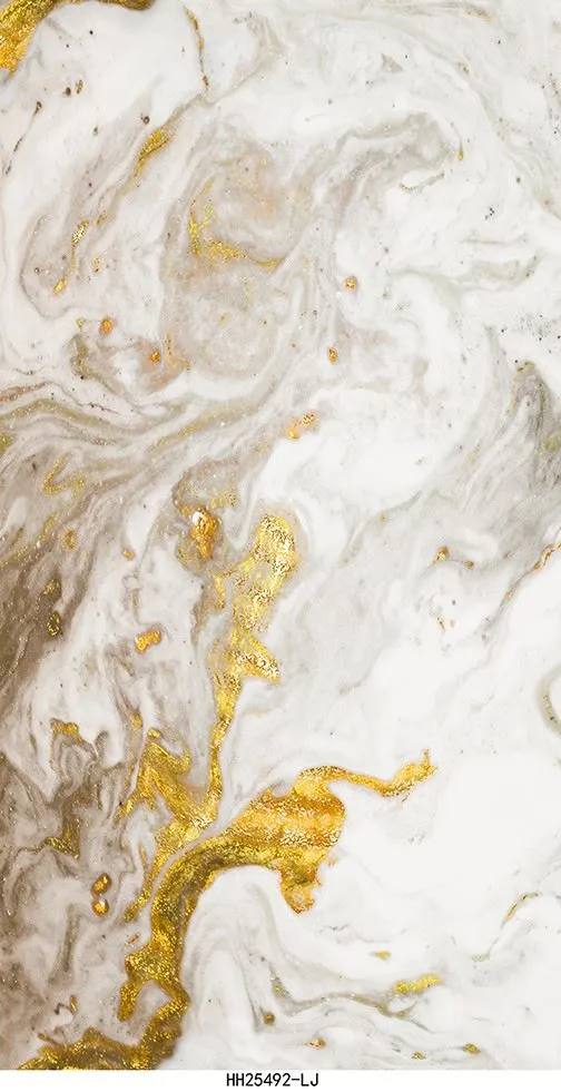 Gilded Caolor PVC Marble Sheet factory